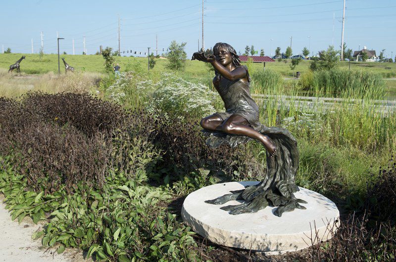 Nine sculptures installed in Rotary project at Mercy Park